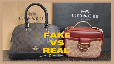 fake coach bag labels|how to detect coach bag.